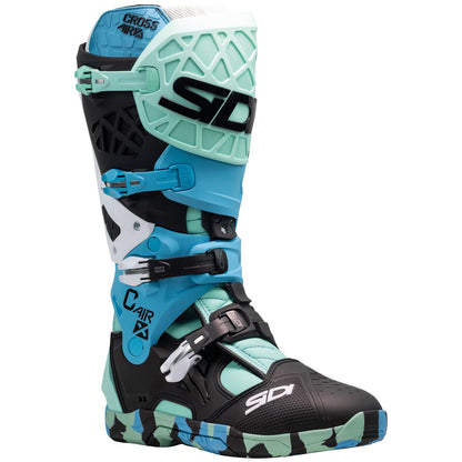 Sidi - Powersports Crossair X Off-Road Boots - Messy/Cyan_2094857