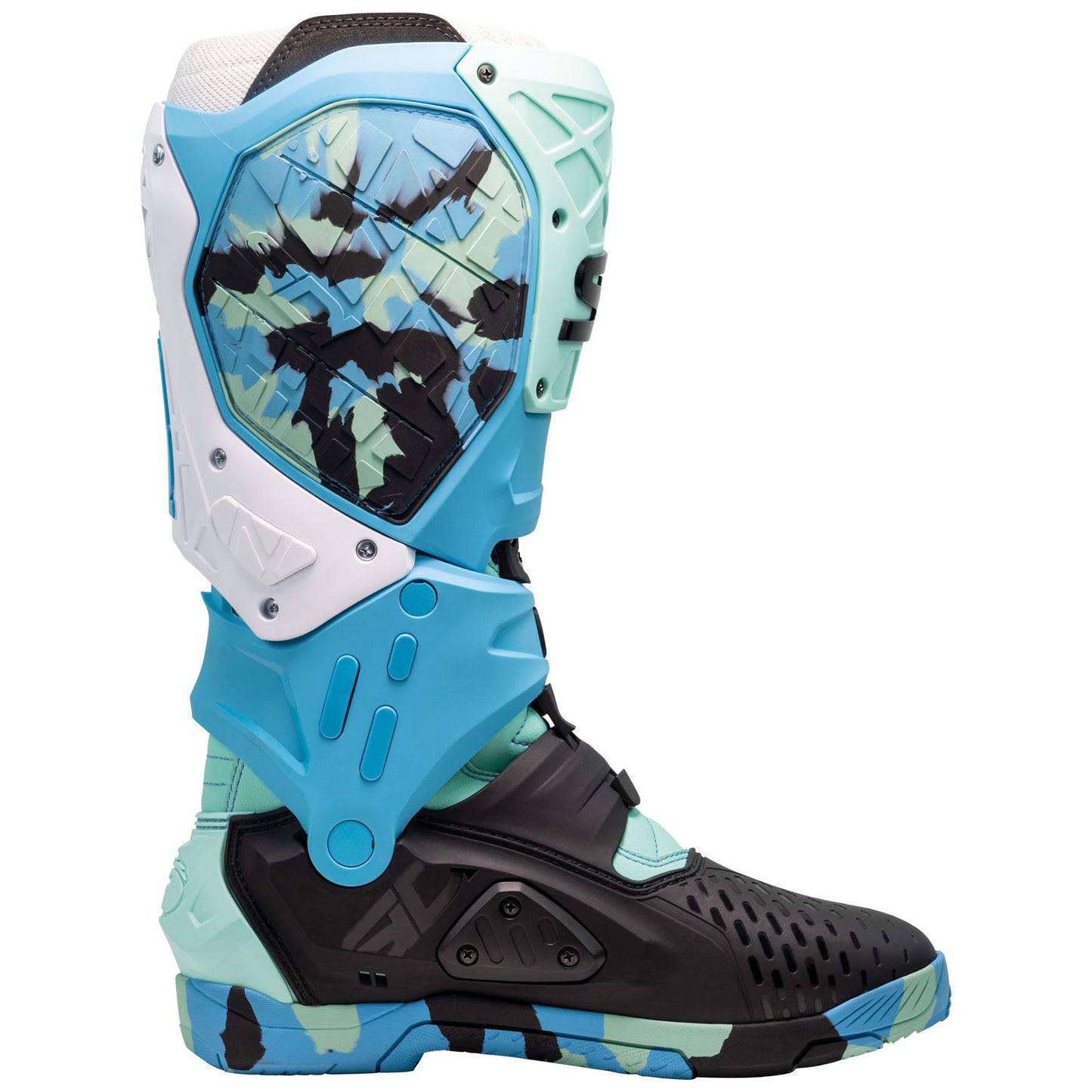 Sidi - Powersports Crossair X Off-Road Boots - Messy/Cyan_2095037
