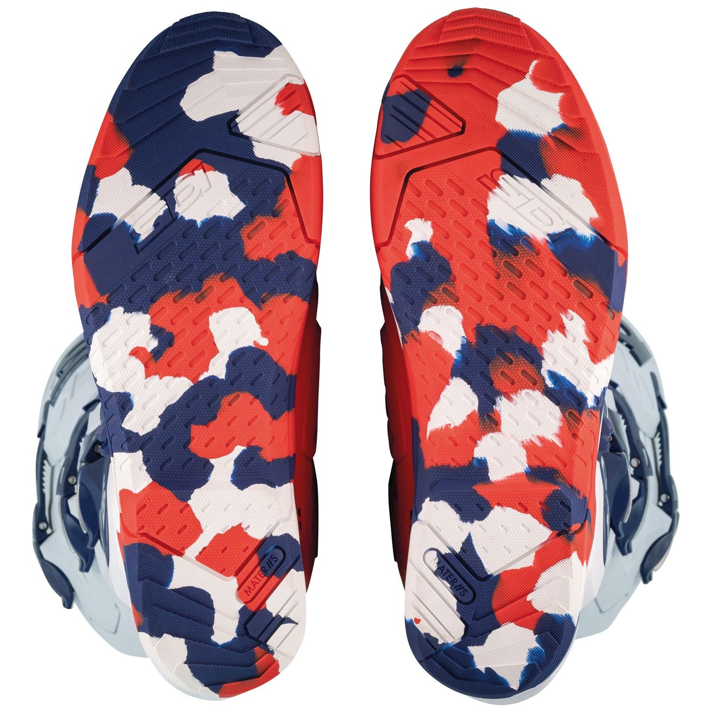 Sidi - Powersports Crossair X Off-Road Boots - White/Navy/Red_2095038