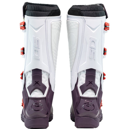 Sidi - Powersports X Power SC Boots - White/Wine_2094637