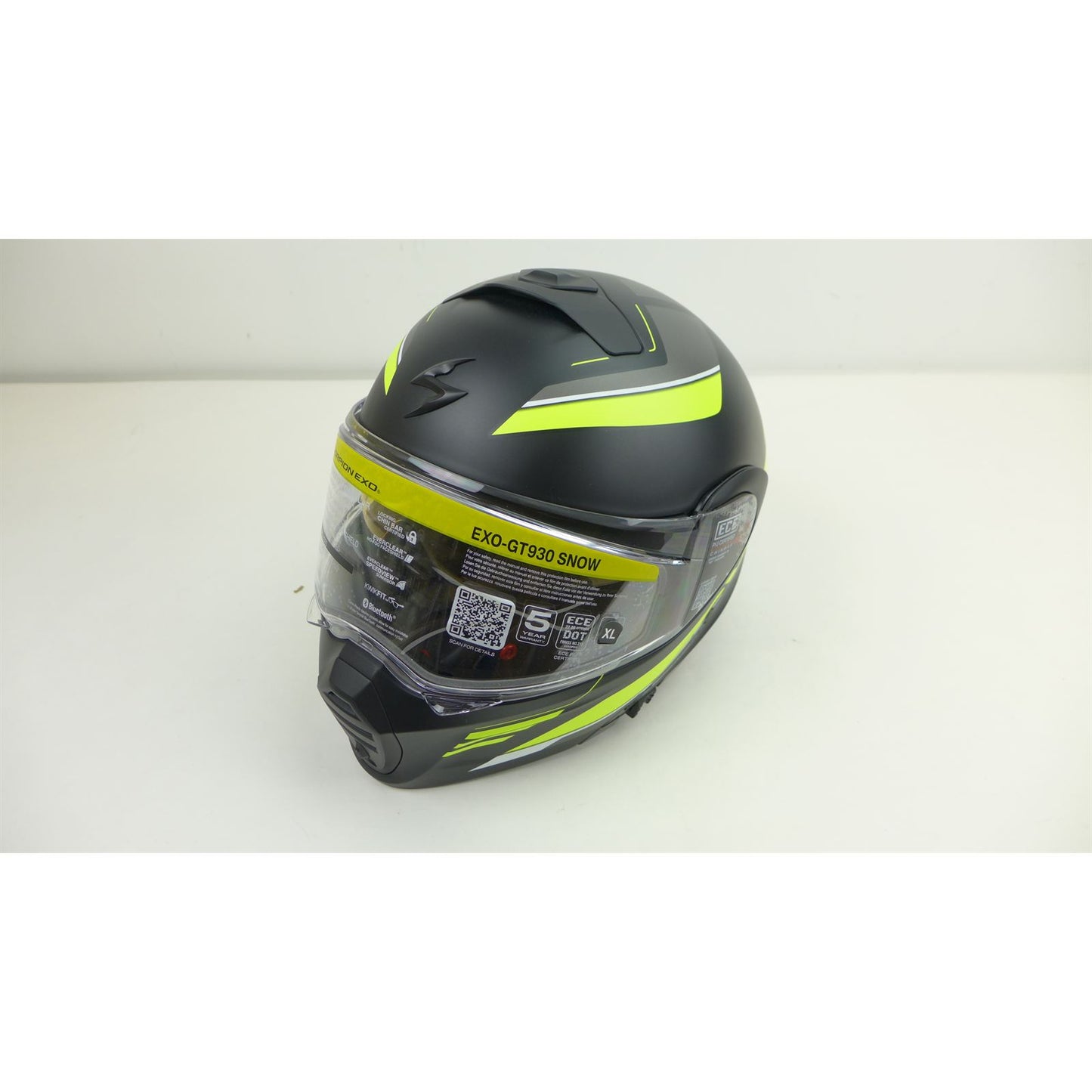 ScorpionEXO EXO-GT930 Helmet Modulus Hi-Viz - XL (Dual Pane) OPEN BOX [MPN: 93-1036-SD]_2096893