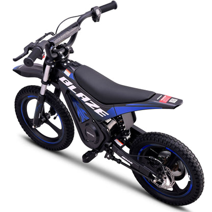 MotoTec USA 36v 350w Blaze Electric Dirt Bike - Blue [MPN: MT-Dirt-Blaze-36v-350w_Blue]_2095341