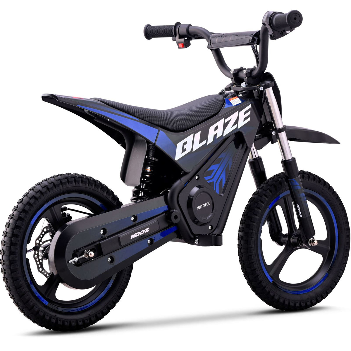 MotoTec USA 36v 350w Blaze Electric Dirt Bike - Blue [MPN: MT-Dirt-Blaze-36v-350w_Blue]_2095342