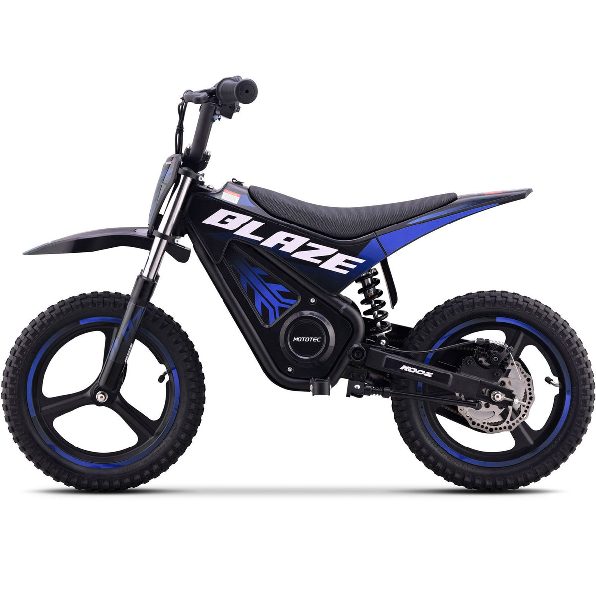 MotoTec USA 36v 350w Blaze Electric Dirt Bike - Blue [MPN: MT-Dirt-Blaze-36v-350w_Blue]_2095343
