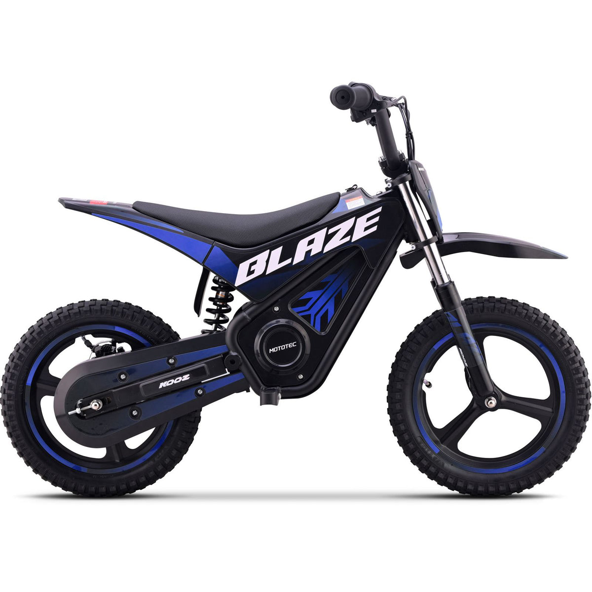 MotoTec USA 36v 350w Blaze Electric Dirt Bike - Blue [MPN: MT-Dirt-Blaze-36v-350w_Blue]_2095344