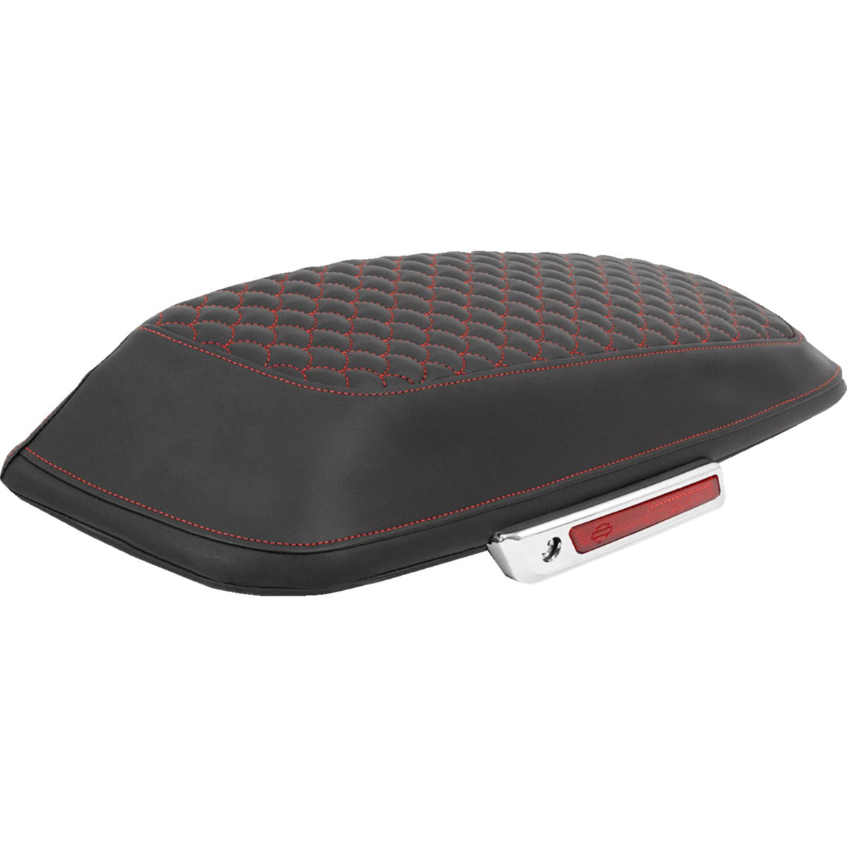 Saddlemen Saddlebag Lid Covers - Dragon Scale - Red Stitch - FLH/FLT '14-'25 [MPN: L870-14-20904]_2095664
