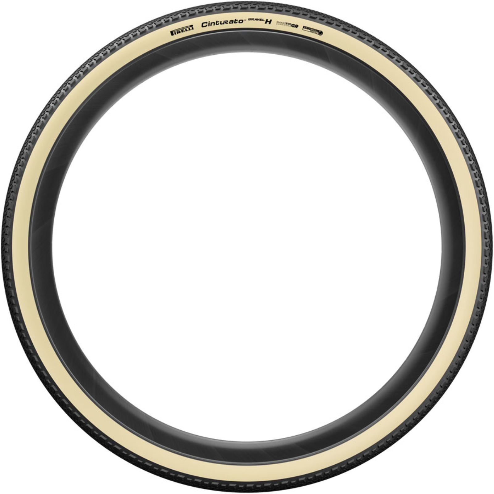 Pirelli - Bicycle Cinturato Gravel H Tire - 700 x 40, Tubeless, Folding, Retro [MPN: 4712200]_2095941
