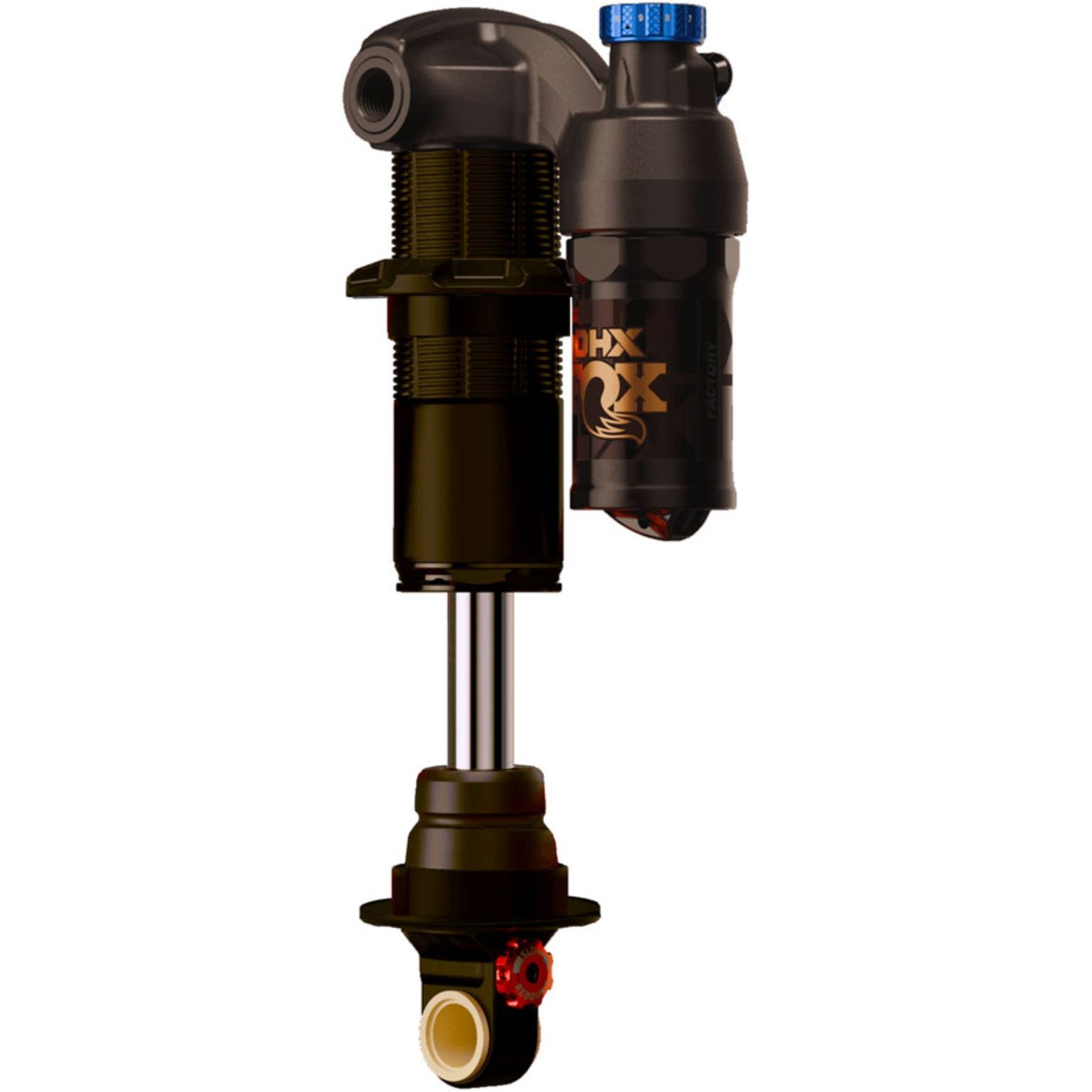 Fox Factory DHX Factory Rear Shock - Trunnion Metric, 205 x 60 mm, Black [MPN: 960-01-059]_2095924