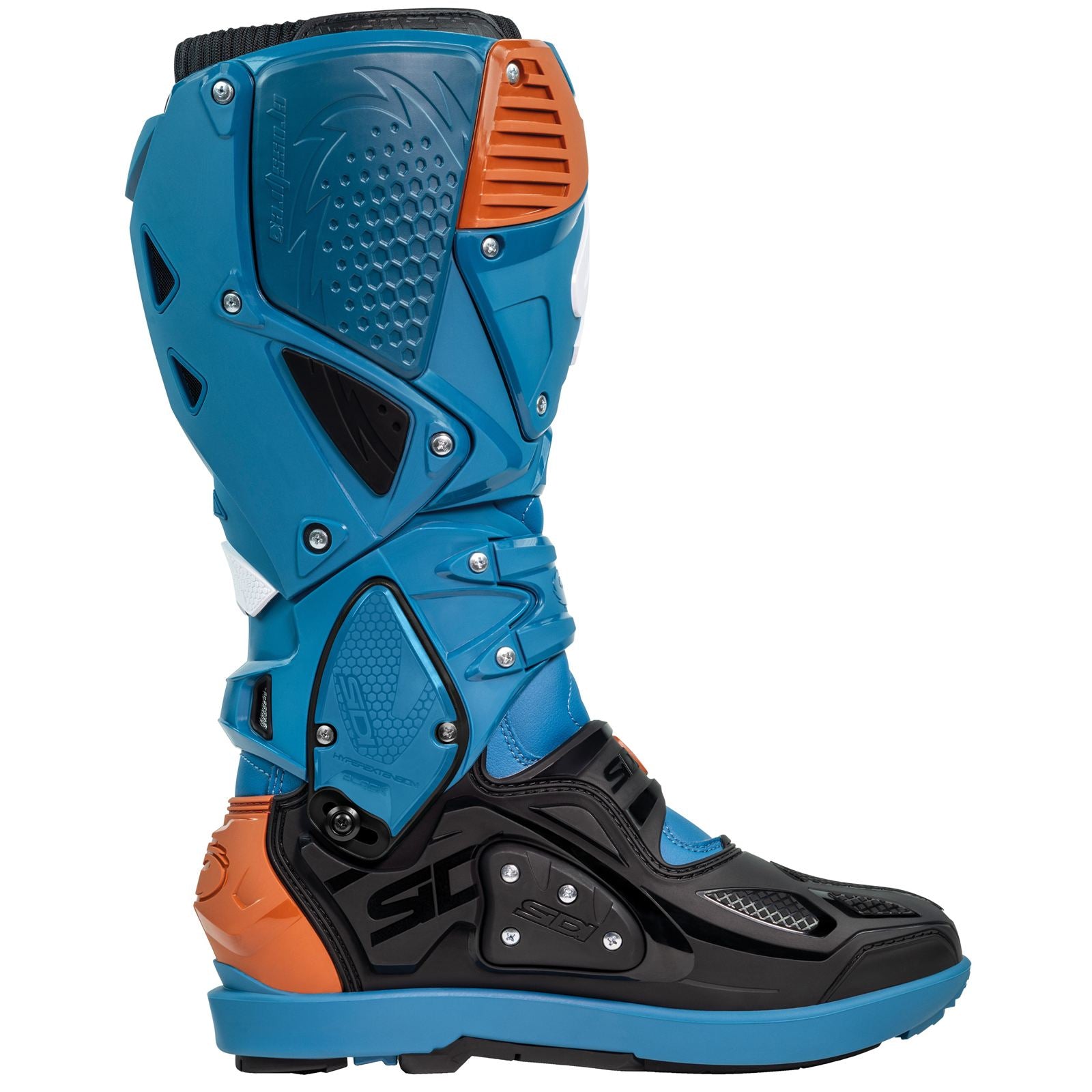 Sidi - Powersports Crossfire 3 SRS Boots - Petrol/Bronze_2099577