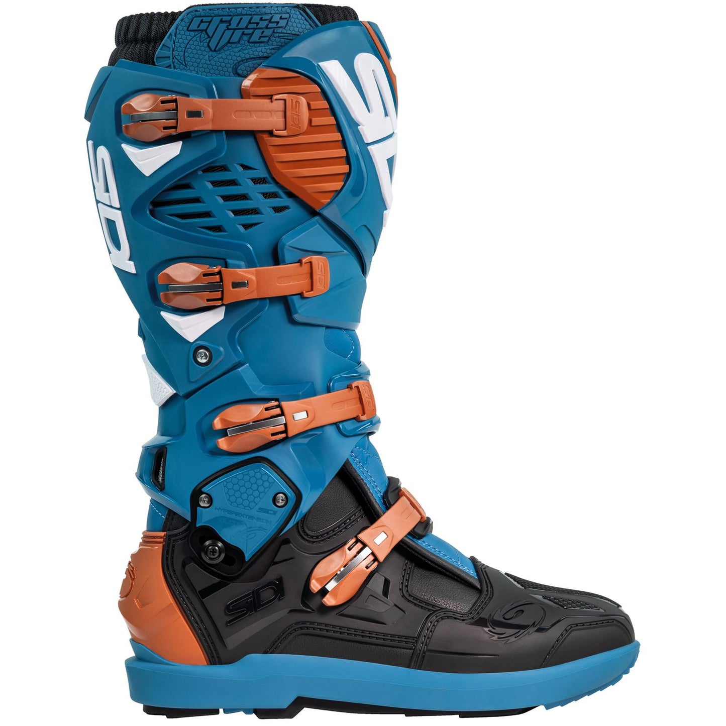 Sidi - Powersports Crossfire 3 SRS Boots - Petrol/Bronze_2100334