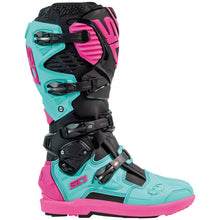 Sidi - Powersports Crossfire 3 SRS Boots - Black/Mint/Pink_2099934