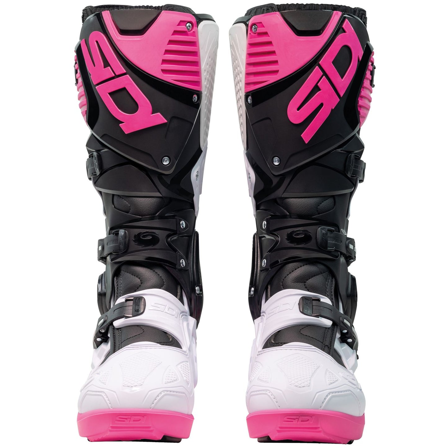Sidi - Powersports Crossfire 3 SRS Boots - Black/White/Pink_2100696