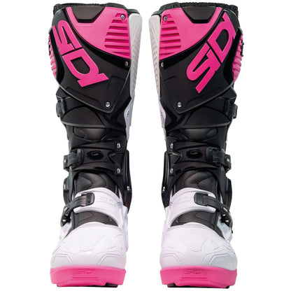 Sidi - Powersports Crossfire 3 SRS Boots - Black/White/Pink_2100696