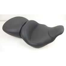Mustang Motorcycle Products Lowdown Seat with Driver Backrest - Plain OPEN BOX [MPN: 79703]_2098472