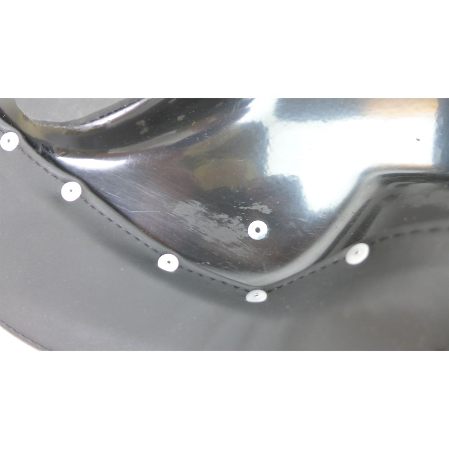 Mustang Motorcycle Products Lowdown Seat with Driver Backrest - Plain OPEN BOX [MPN: 79703]_2098474