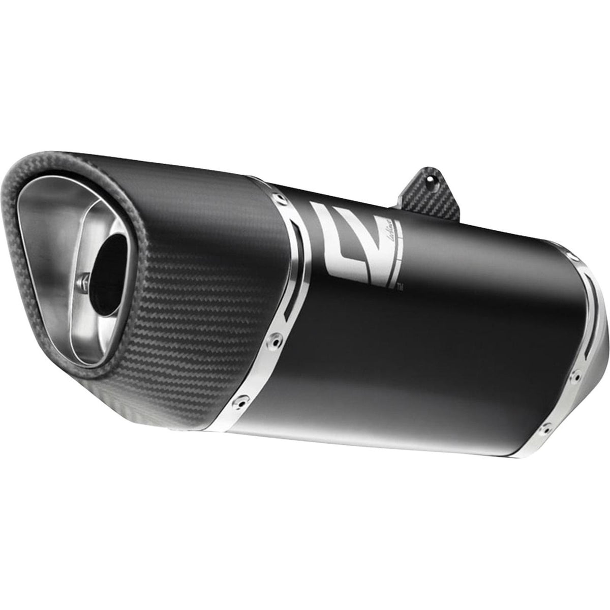LeoVince LV-14 R Slip-On Muffler - Black for CB/CBR 500 F/R/X [MPN: 15634BU]_2104358