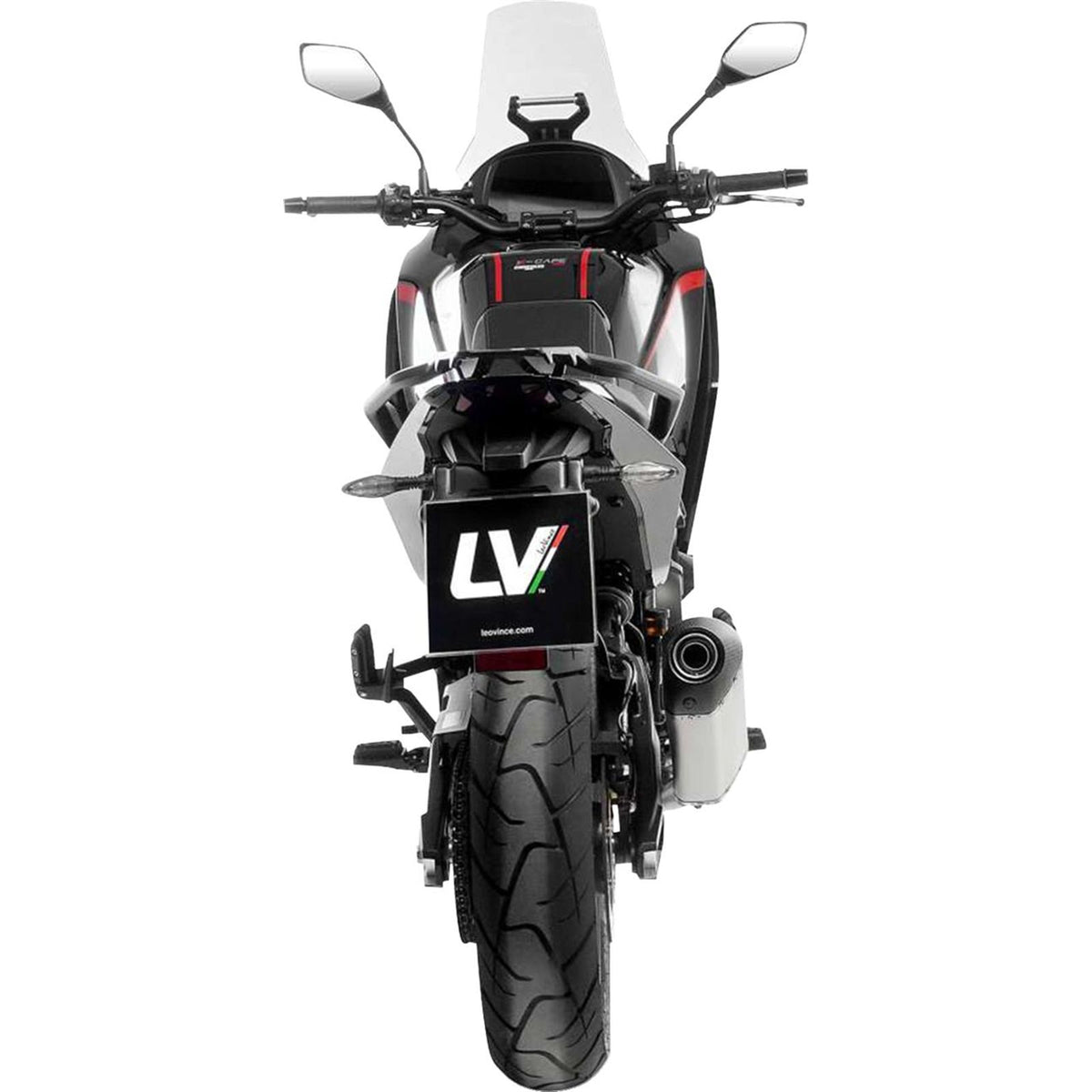 LeoVince LV-14 Slip-On Muffler - Stainless Steel for X-Cape 700 [MPN: 15633U]_2104365
