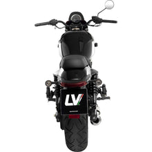 LeoVince Classic Racer Slip-On Muffler - Black for Claibro 700 [MPN: 15012BU]_2097782