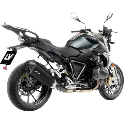 LeoVince LV-12 R Slip-On Muffler - Black Stainless Steel for R 1250 R/RS [MPN: 15313BU]_2097705