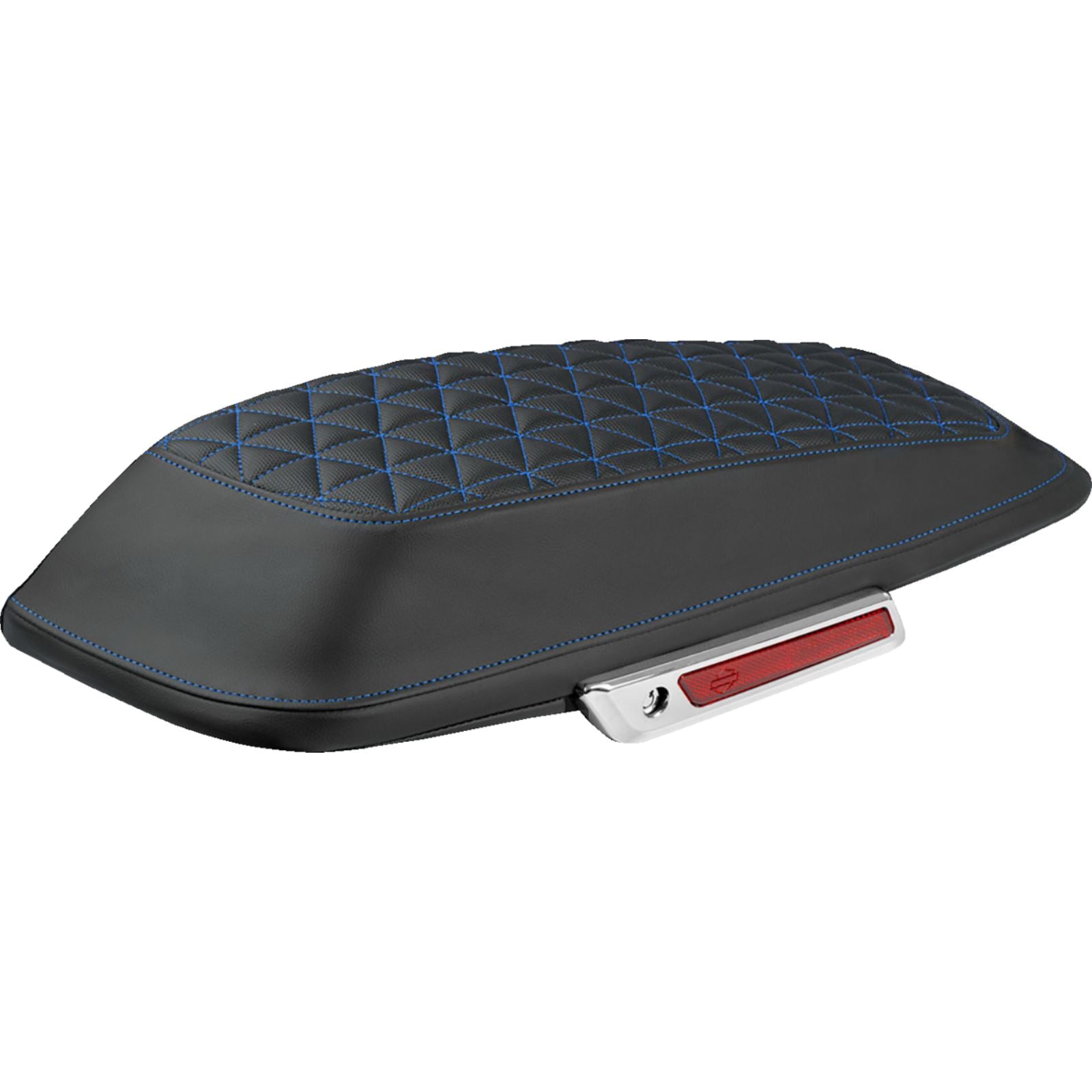 Saddlemen Saddlebag Lid Covers - Tri-Gripper - Blue Stitch - FLH/FLT '14-'25 [MPN: L870-14-21101]_2097685
