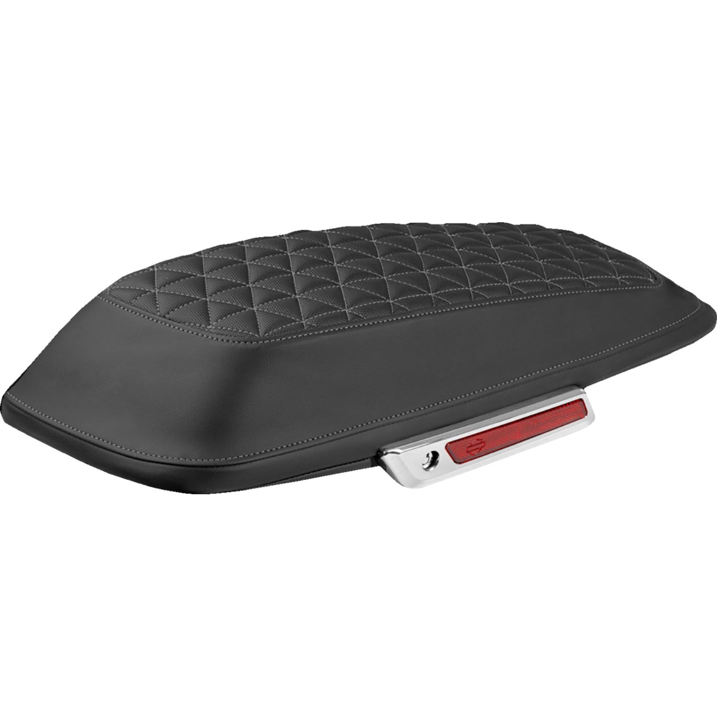 Saddlemen Saddlebag Lid Covers - Tri-Gripper - Gray Stitch - FLH/FLT '14-'25 [MPN: L870-14-21102]_2097743