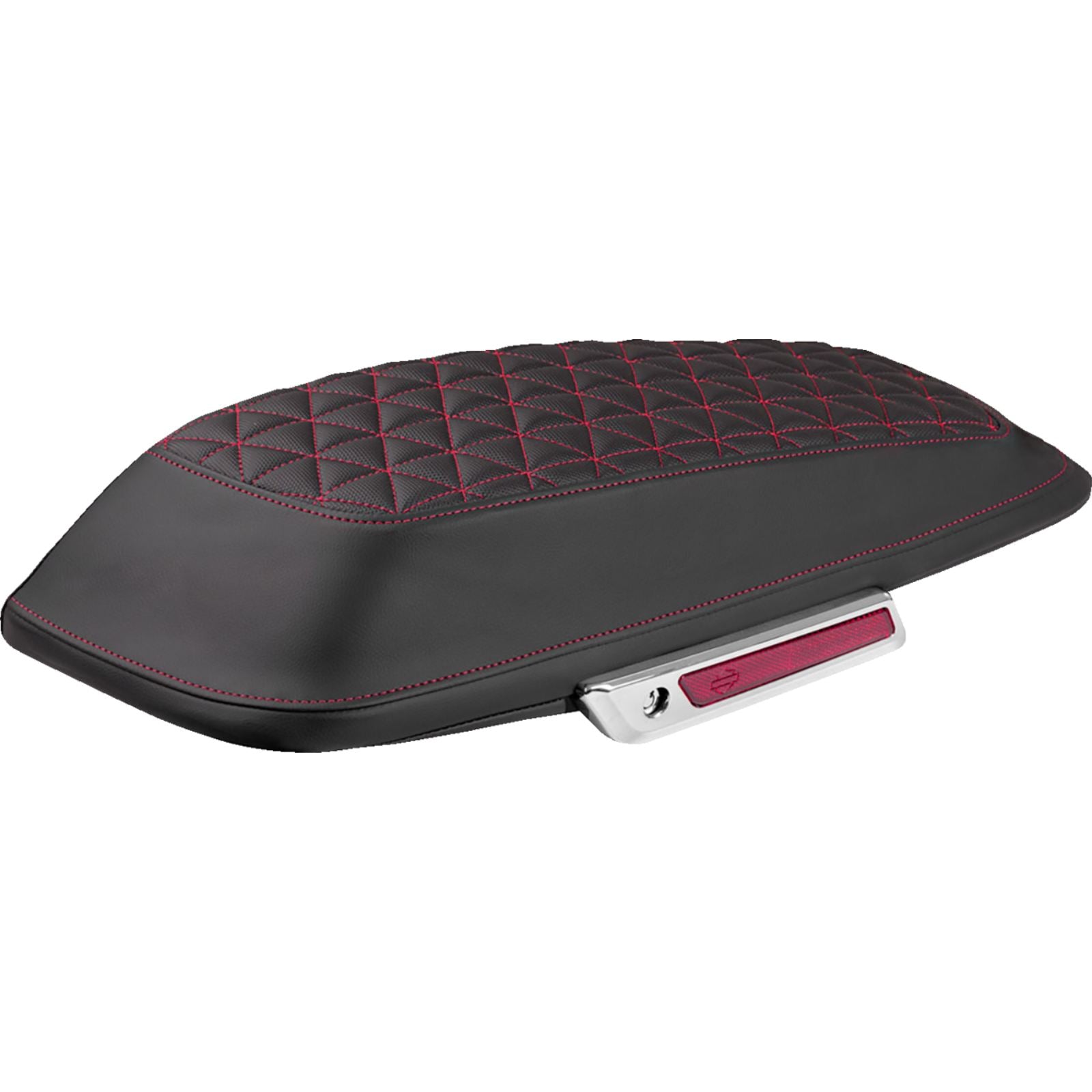 Saddlemen Saddlebag Lid Covers - Tri-Gripper - Red Stitch - FLH/FLT '14-'25 [MPN: L870-14-21104]_2097692