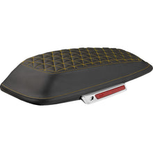 Saddlemen Saddlebag Lid Covers - Tri-Gripper - Gold Stitch - FLH/FLT '14-'25 [MPN: L870-14-21107]_2097724