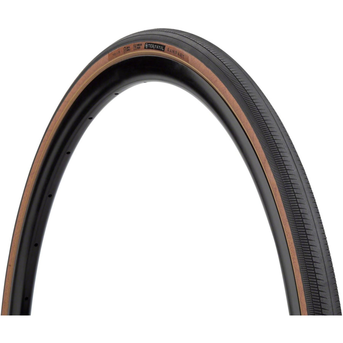 Teravail Rampart Tire - 700 x 28, Tubeless, Folding, Tan, Light and Supple [MPN: 19-000036]_2097885