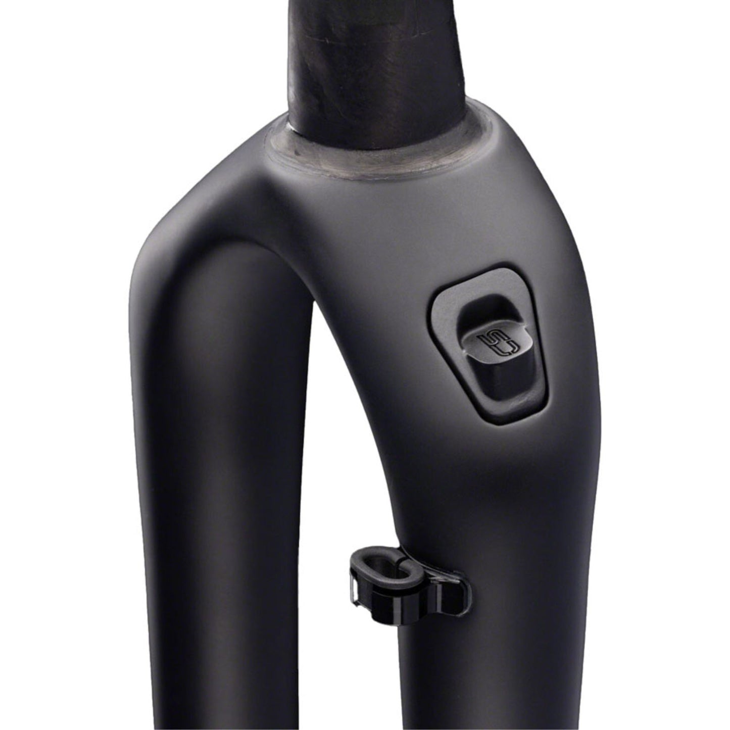 Cane Creek Invert CS Gravel Suspension Fork - 700c, 30 mm, 12 x 100 mm, Matte Black [MPN: BBG0007]_2097944