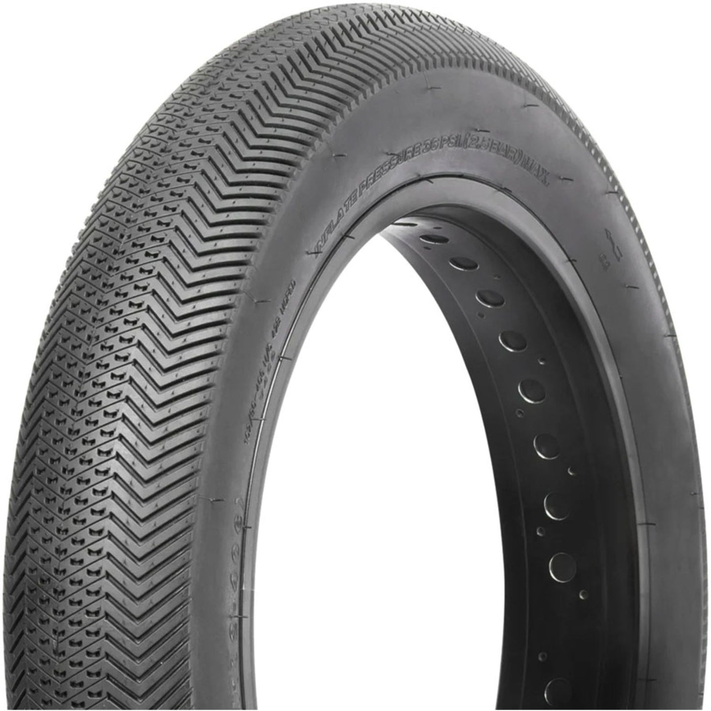 Vee Tire Co. Trooper Tire - 20 x 4.0, Clincher, Wire, Black, Performance [MPN: BV46003]_2098348