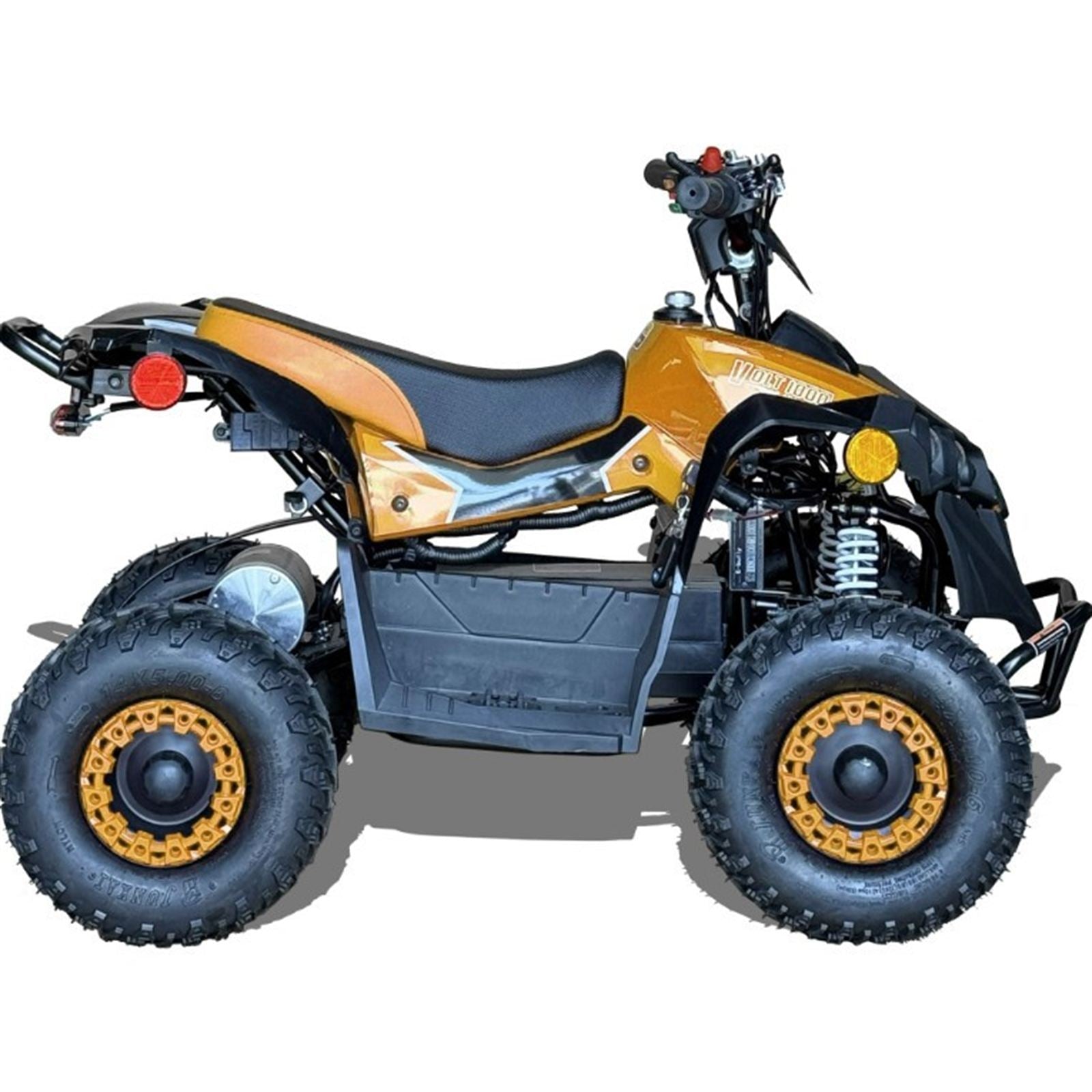 MotoTec USA E-Bully 36v 1000w ATV - Orange [MPN: MT-E-Bully-36v-1000w_Orange]_2102151
