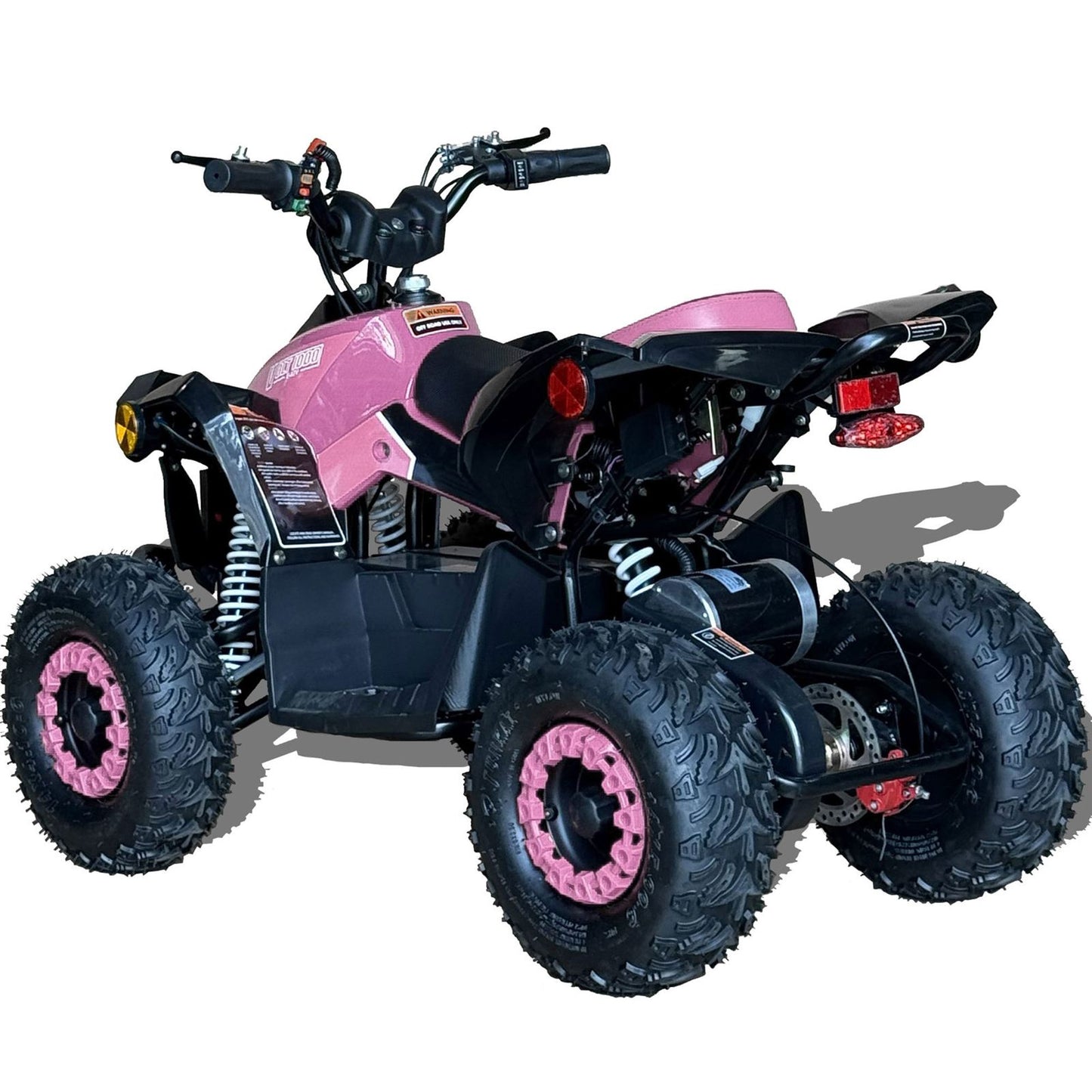 MotoTec USA E-Bully 36v 1000w ATV - Pink [MPN: MT-E-Bully-36v-1000w_Pink]_2102158