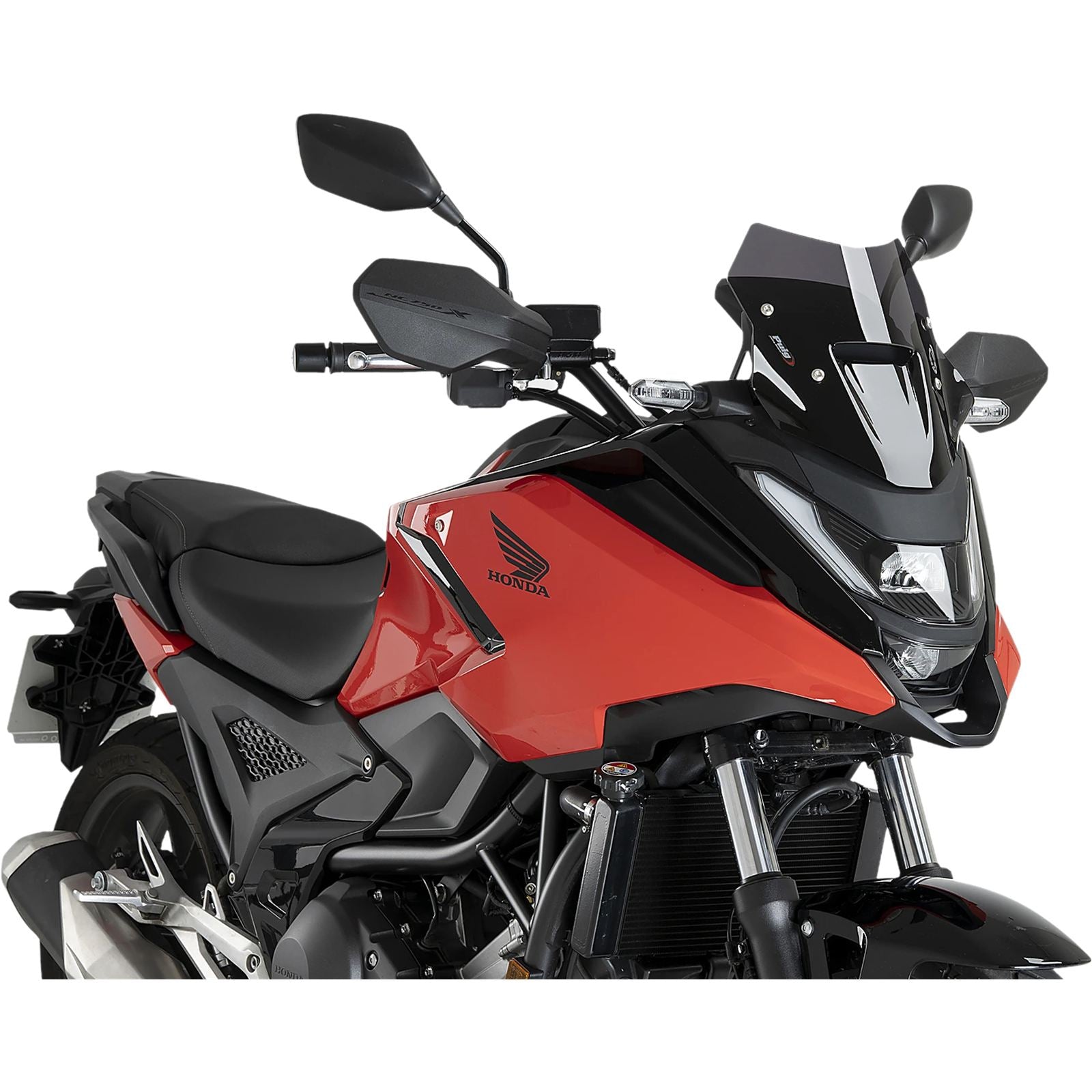 Puig Windscreen Sport - Dark Smoke Compatible with Honda NC750X [MPN: 22509F]_2104445