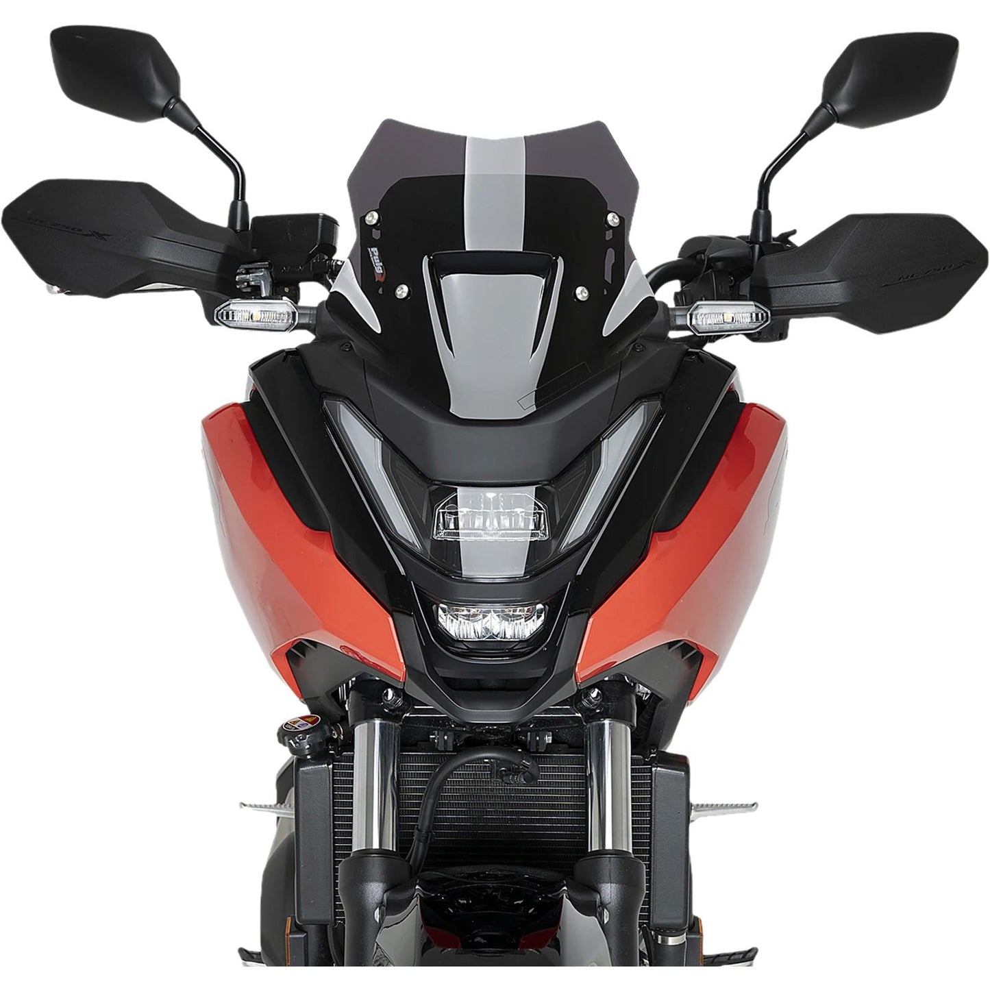 Puig Windscreen Sport - Dark Smoke Compatible with Honda NC750X [MPN: 22509F]_2104560