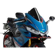 Puig Windscreen Z-Racing Black Compatible with Aprilia RS660 [MPN: 22644N]_2104449