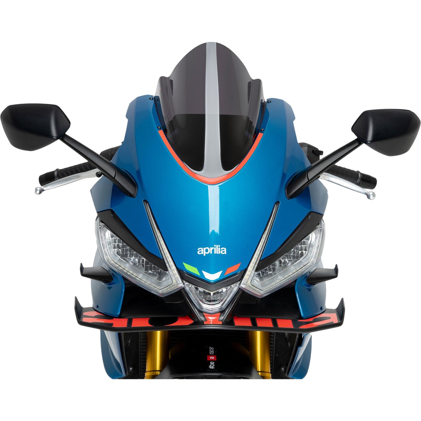 Puig Windscreen Z-Racing - Dark Smoke Compatible with Aprilia RS660 [MPN: 22644F]_2104541
