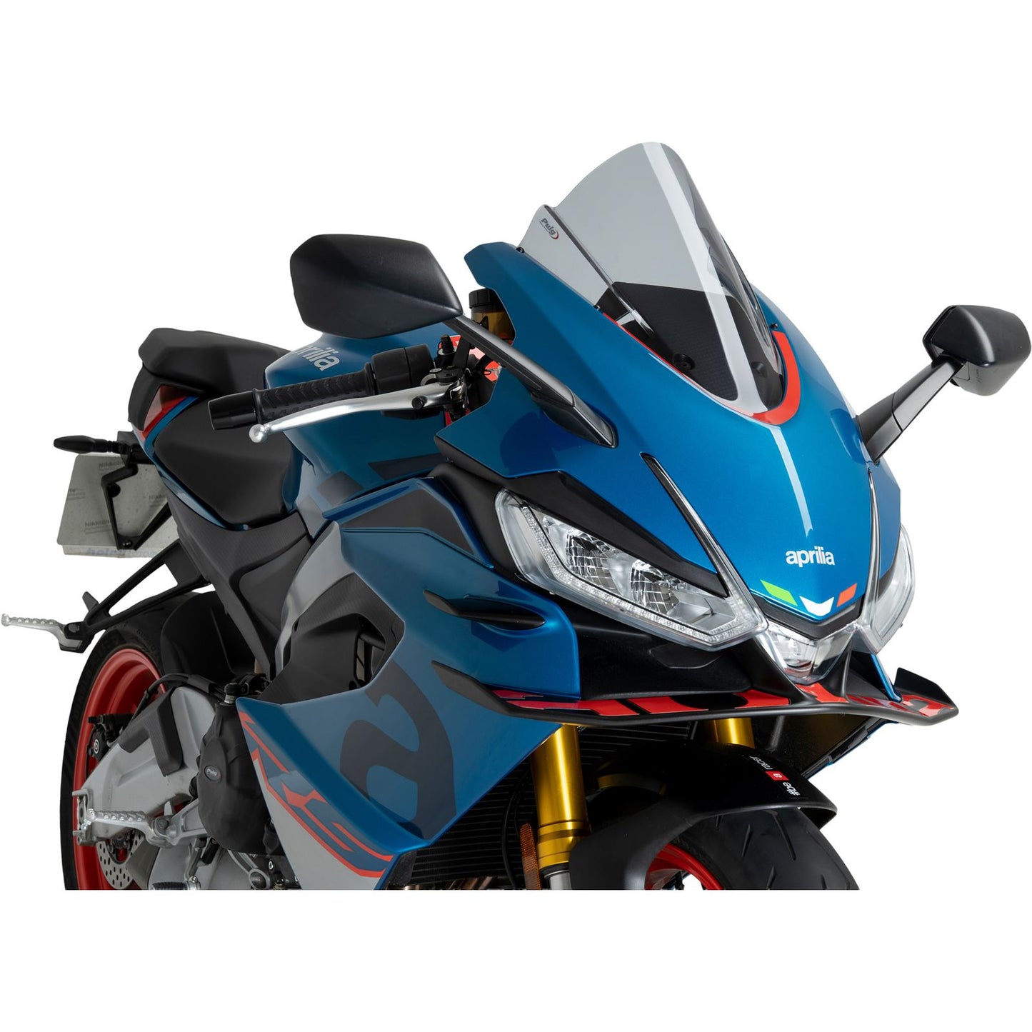 Puig Windscreen Z-Racing - Smoke Compatible with Aprilia RS660 [MPN: 22644H]_2104532