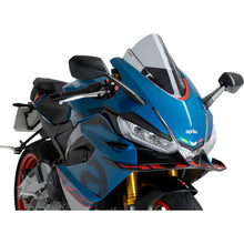 Puig Windscreen Z-Racing - Smoke Compatible with Aprilia RS660 [MPN: 22644H]_2104532