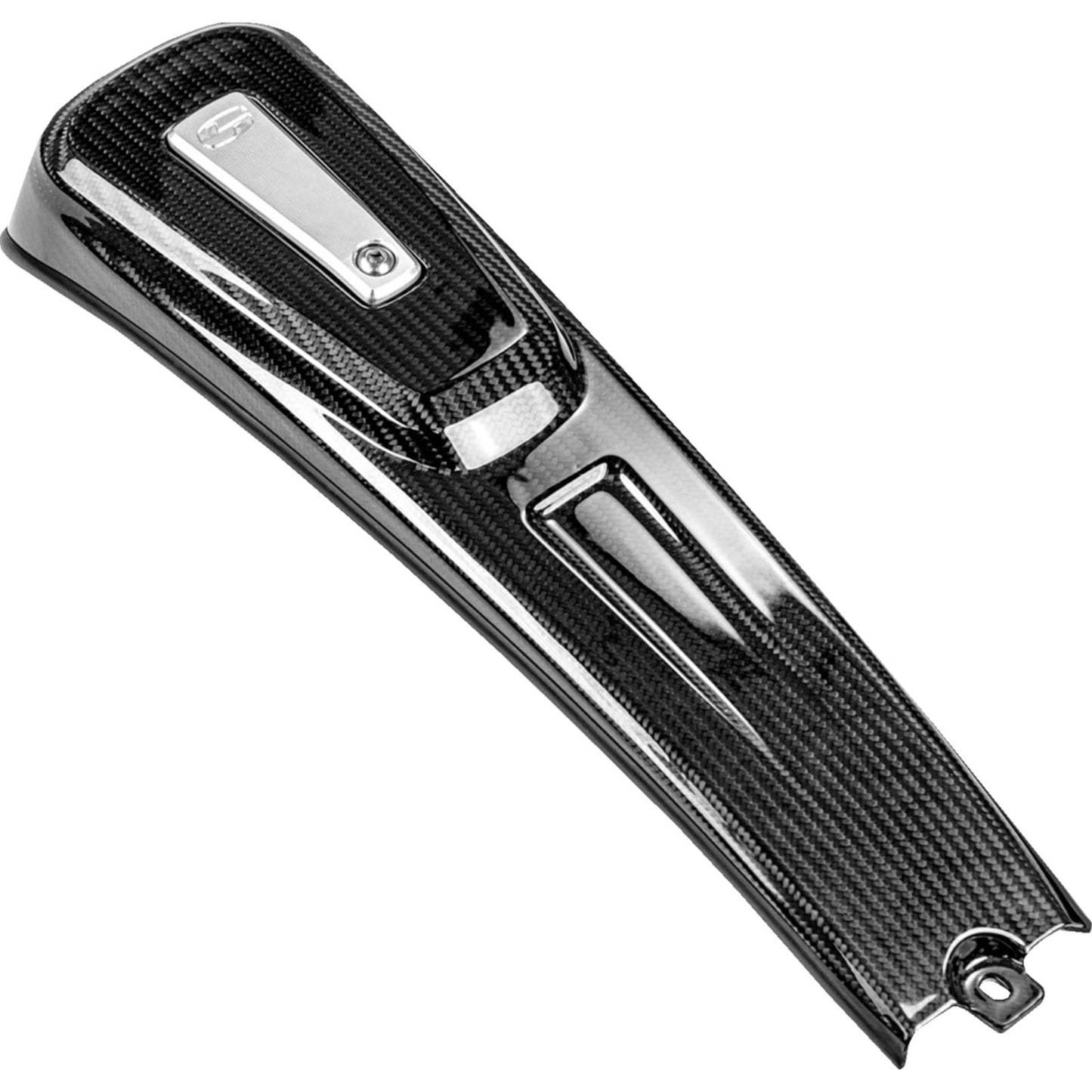Saddlemen Dash Console - Side Fill - Carbon Fiber/Gloss for HD Softail [MPN: CF-822-29-002]_2103582