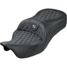 Saddlemen Roadsofa™ King Seat - Lattice/Silver Stitch - FLH/FLT '08-'25 [MPN: 808-07B-182S05]_2103806
