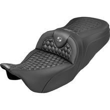 Saddlemen Extended Reach RoadSofa™ Seat - Gray Stitch for FLH/FLT '08-'25 [MPN: 808-07B-19002]_2103812