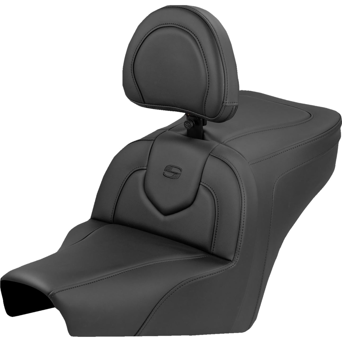 Saddlemen Roadsofa™ Seat - Plain - With Backrest for BMW R18 '22-'25 [MPN: B22-07-187BR]_2103776