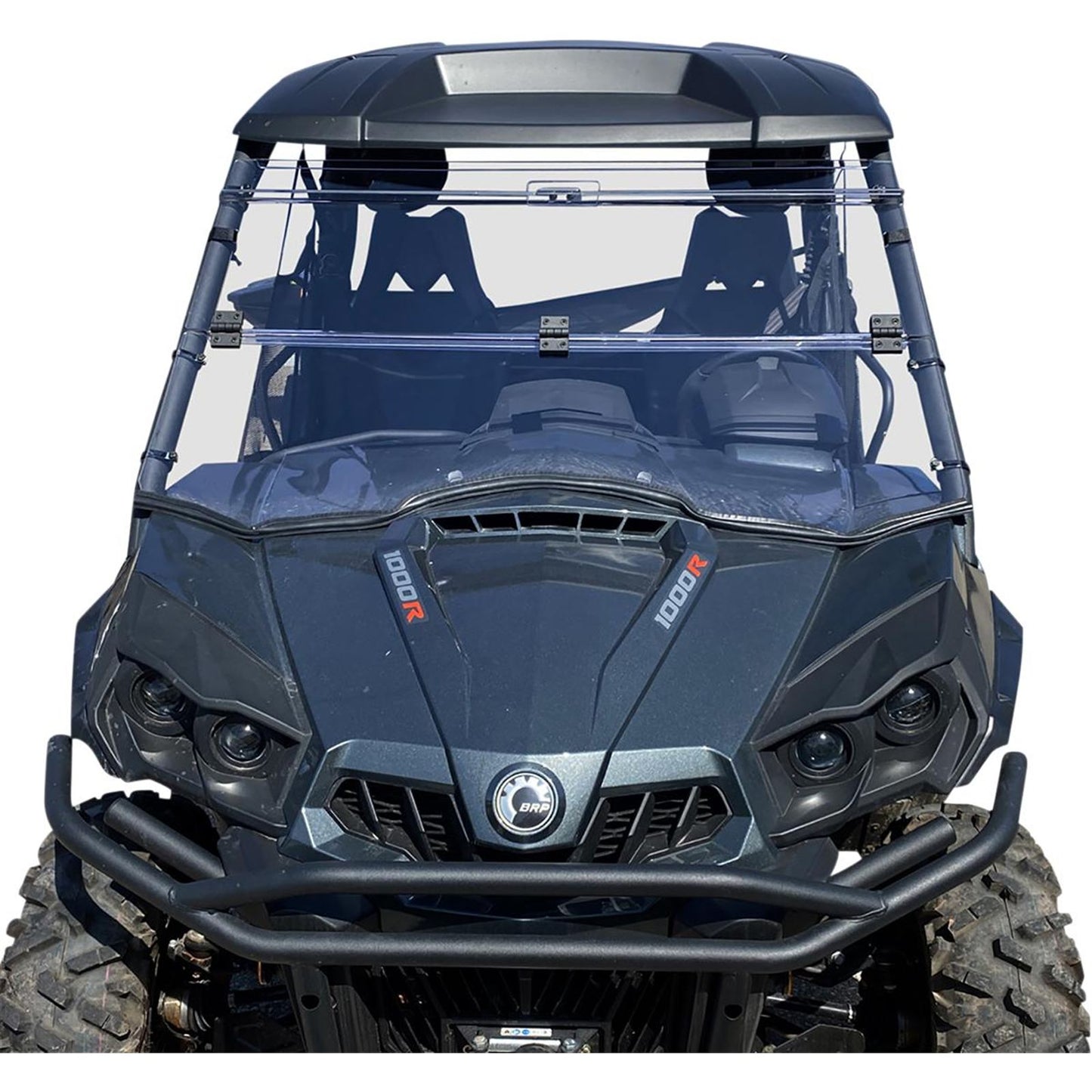 Moose Offroad Full Folding Windshield Deluxe fits Can-Am Commander [MPN: 2317-0532]_2106339