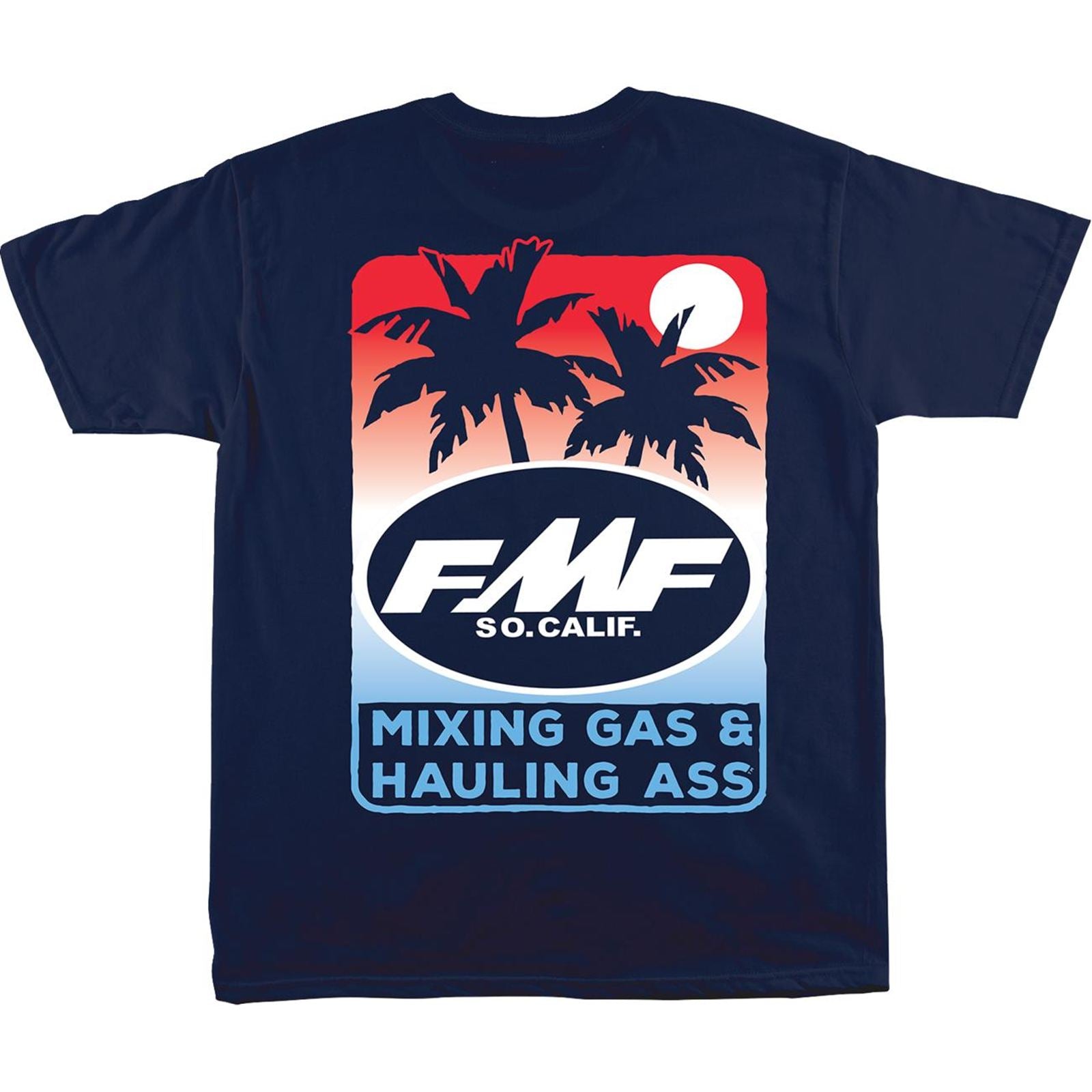 FMF Racing Sun City T-Shirt - Navy_2106389