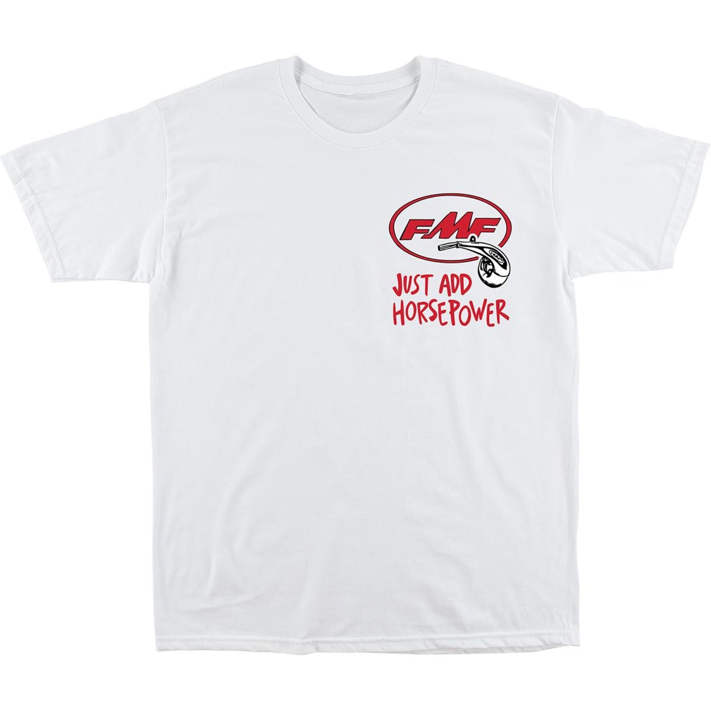 FMF Racing Horse Power T-Shirt - White_2106406