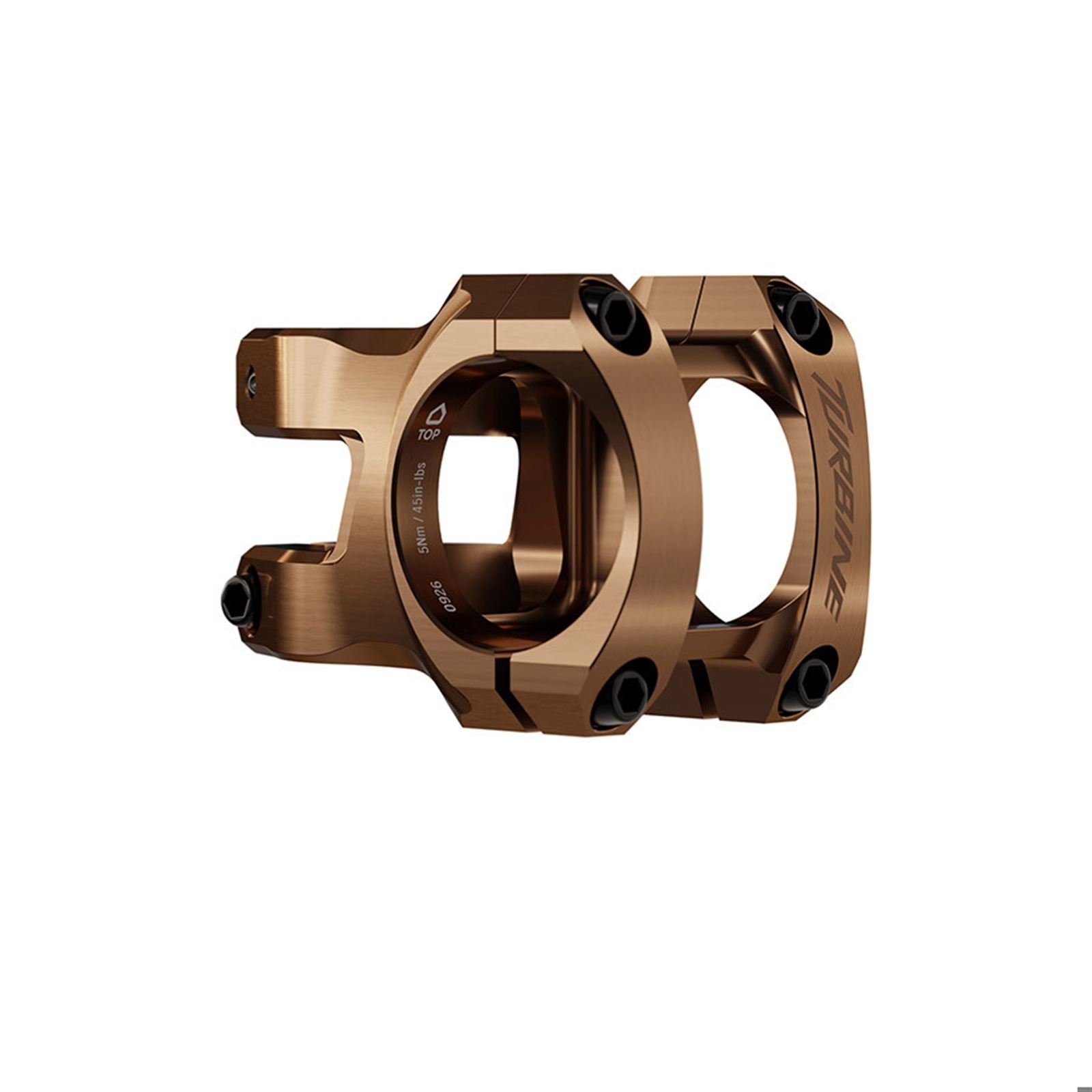 Race Face Turbine Stem - 40mm, 35mm Clamp, +/-0, 1 1/8", Kashmoney Gold [MPN: 947-00-021-04]_2106670