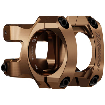 Race Face Turbine Stem - 40mm, 35mm Clamp, +/-0, 1 1/8", Kashmoney Gold [MPN: 947-00-021-04]_2347538