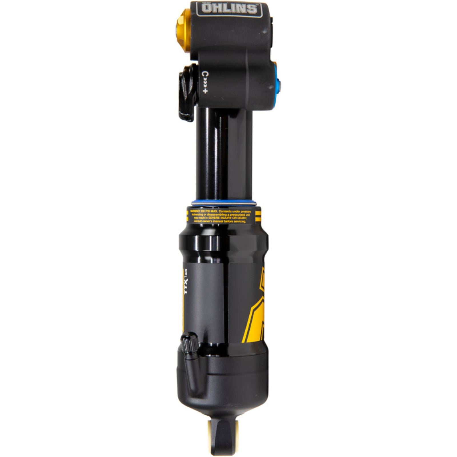 Ohlins TTX1 Air m.2 Rear Shock - Metric, 210mm x 55mm, Standard, Black [MPN: MTBM 2552]_2104028