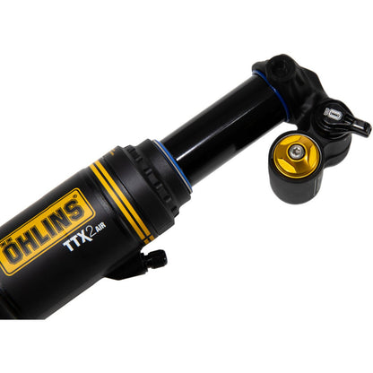 Ohlins TTX2 Air m.2 Rear Shock - Metric, 185mm x 55mm, Trunnion, Black [MPN: MTBM 2565]_2103995