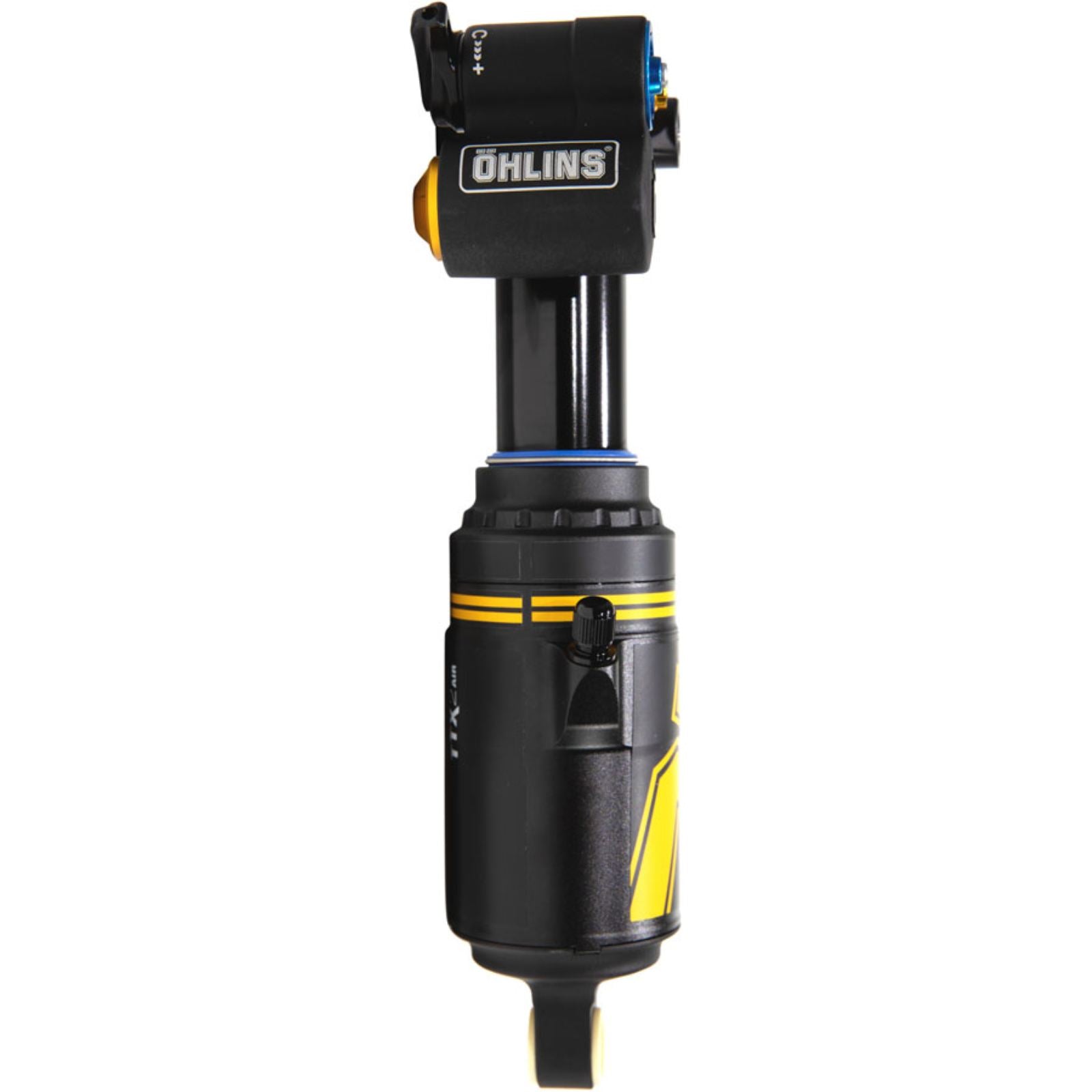 Ohlins TTX2 Air m.2 Rear Shock - Metric, 185mm x 55mm, Trunnion, Black [MPN: MTBM 2565]_2103993